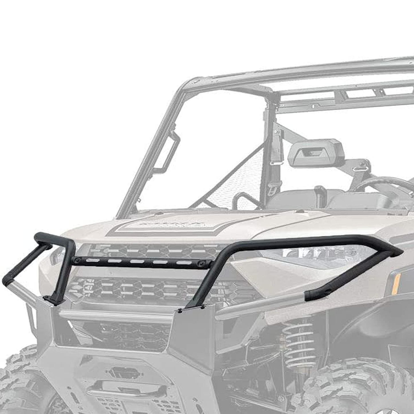 Kemimoto Front Bumper Upper Brush Guard Powder‑Coated Steel 2018‑2024