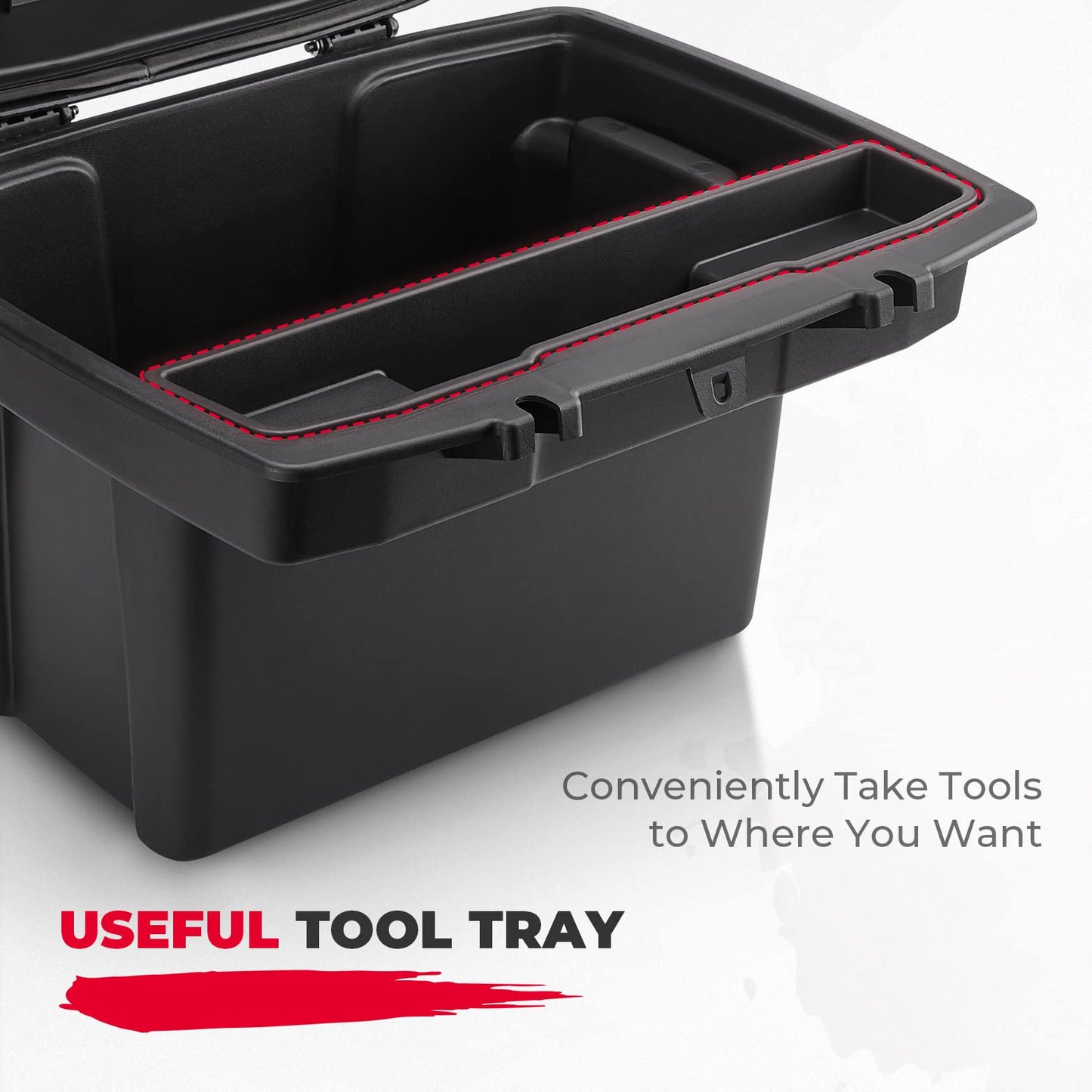 Kemimoto Removable 20L Cargo Storage Box for Can‑Am Defender