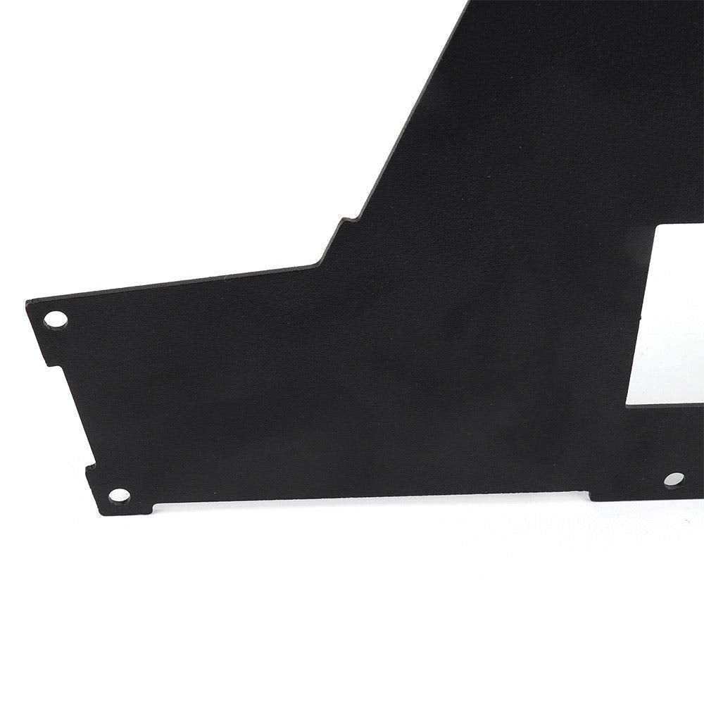 Kemimoto 8-Switch Aluminum Dash Panel for Polaris RZR XP