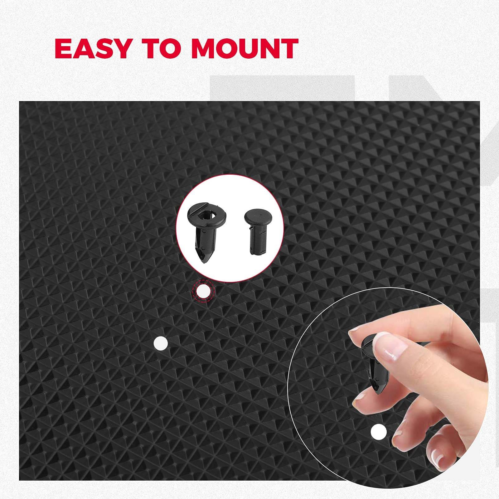 Kemimoto Mud Guard for Honda Talon 1000R/1000X 3 pcs