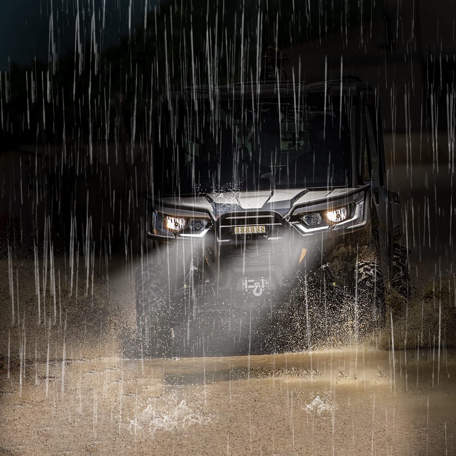 Kemimoto LED DRL Front Signal Light for Can‑Am Defender