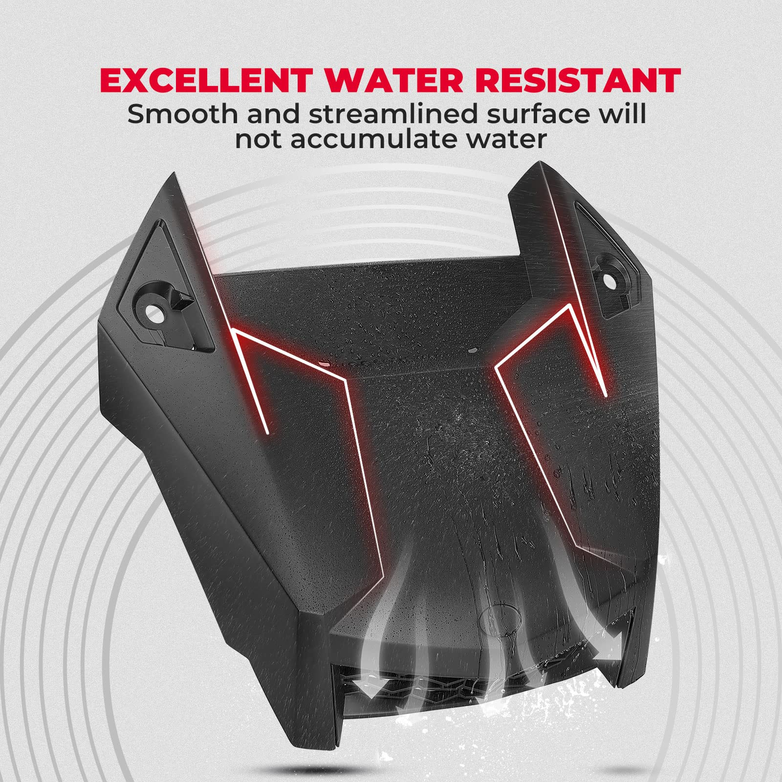 Kemimoto Hood Scoop Intake Kit for Polaris RZR XP 1000