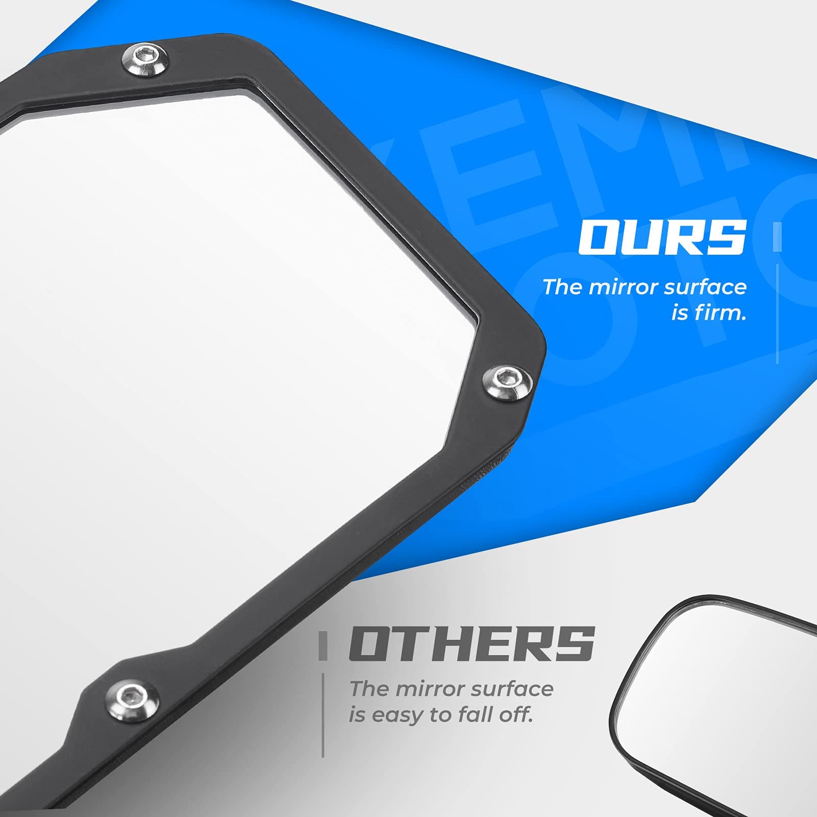 Rear View Mirror for Polaris Ranger 500/570/900 XP