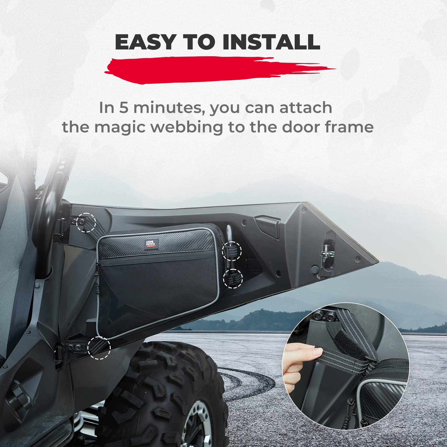 Door Bags & Center Bags for ZForce 950
