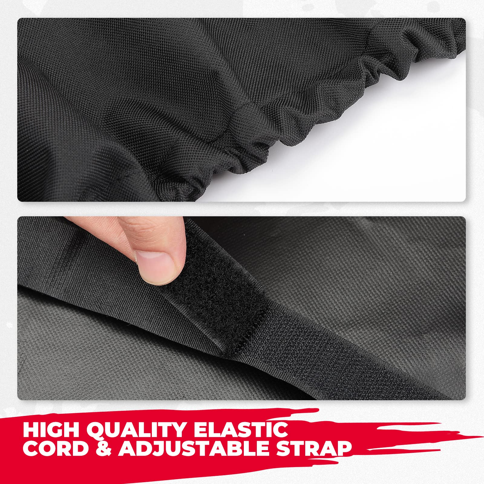 Kemimoto Heavy-Duty Seat Covers for Polaris Ranger 500 700 800