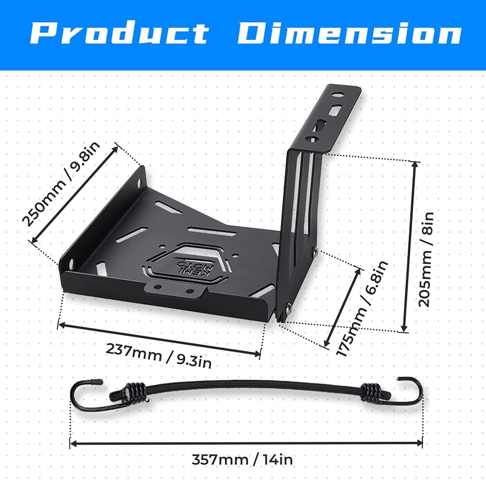 Kemimoto Second Battery Tray for Honda Talon 2019-2022