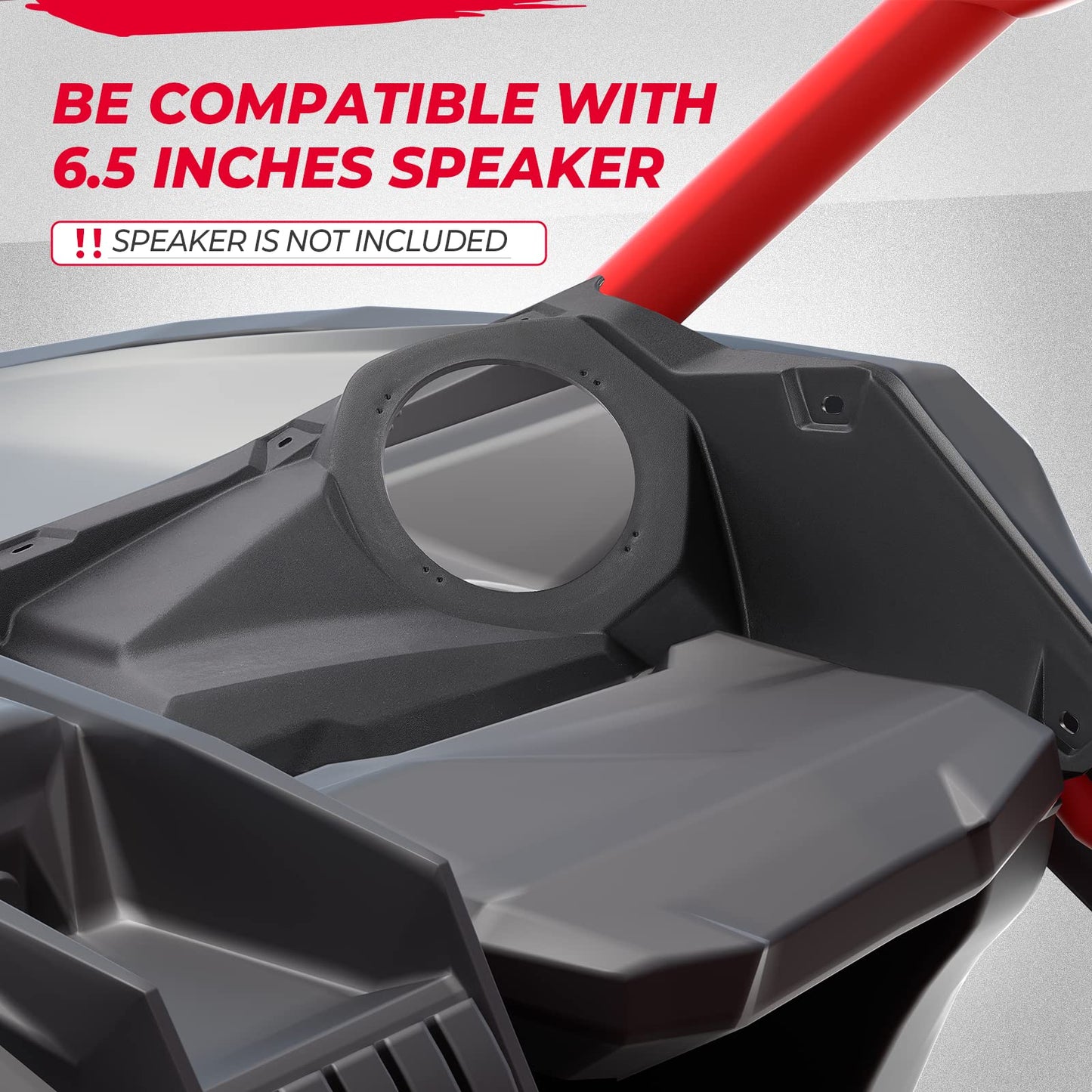 Kemimoto Front Dash Speaker Pods for Can‑Am Maverick X3