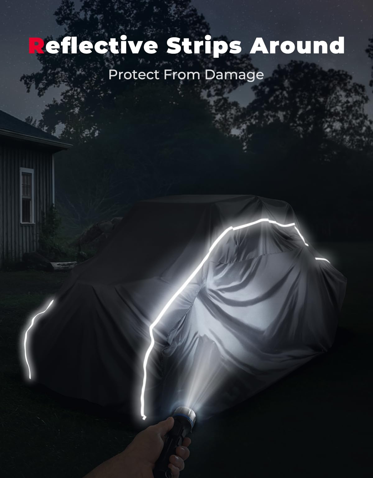 4‑Seater UTV Cover for RZR / Ranger / Defender / UForce / Mule (M)