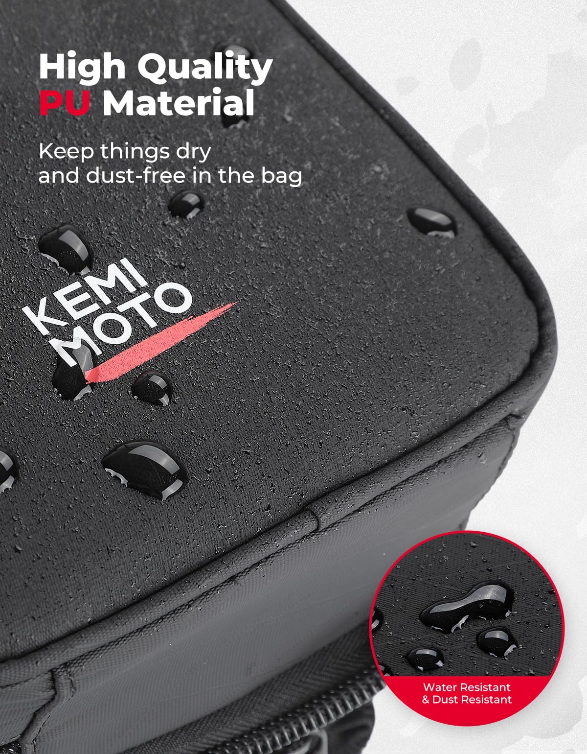 Kemimoto UTV Armrest Bag for Polaris RZR 900/1000 Turbo