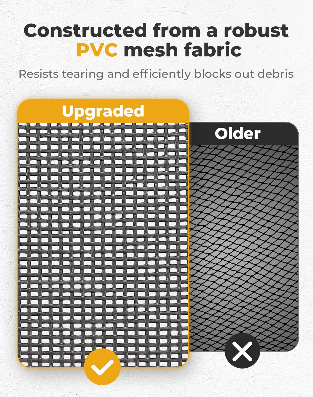 Kemimoto Window Mesh for 2024 Polaris RZR XP 4 1000