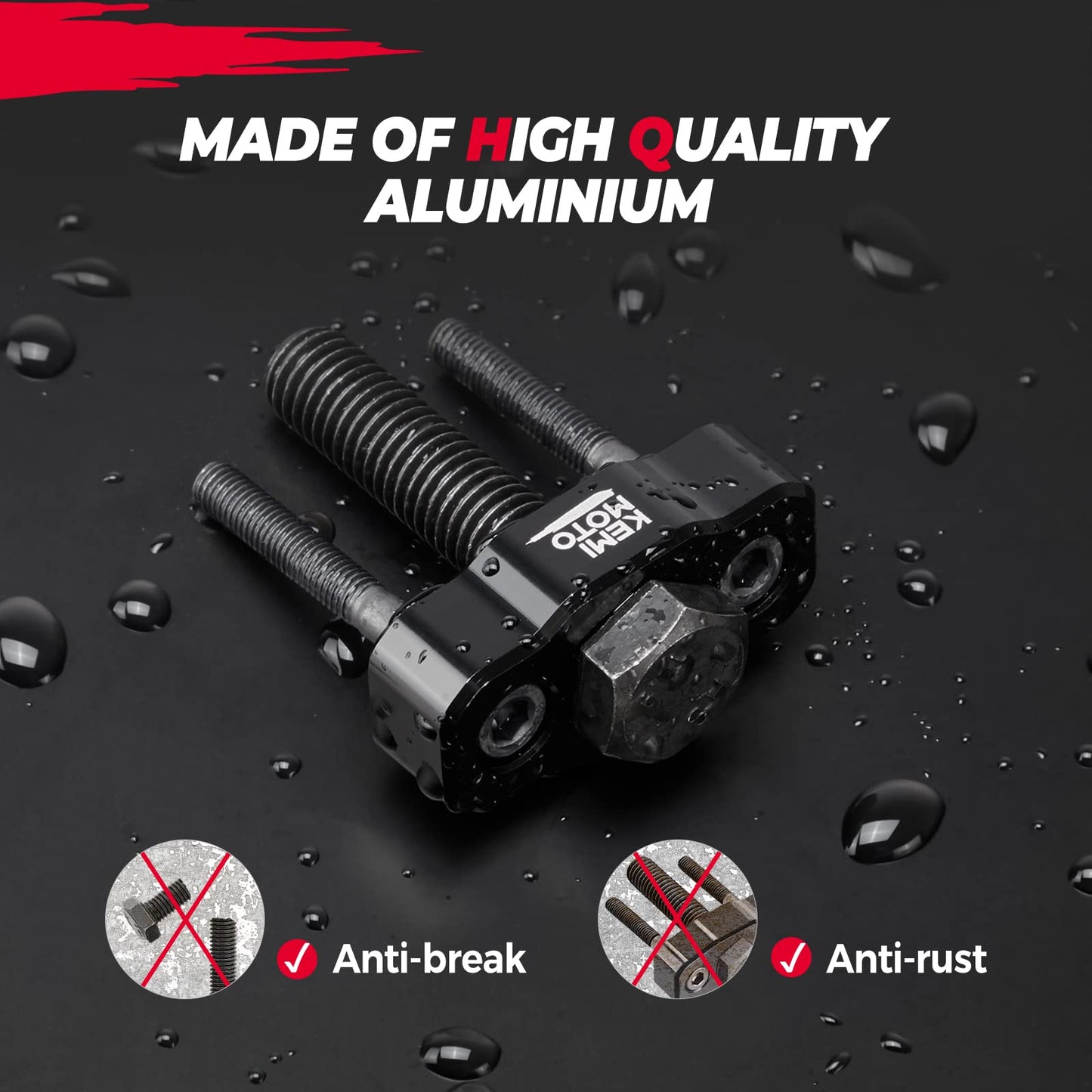 Kemimoto Aluminum Steering Wheel Removal Tool for Polaris RZR XP1000