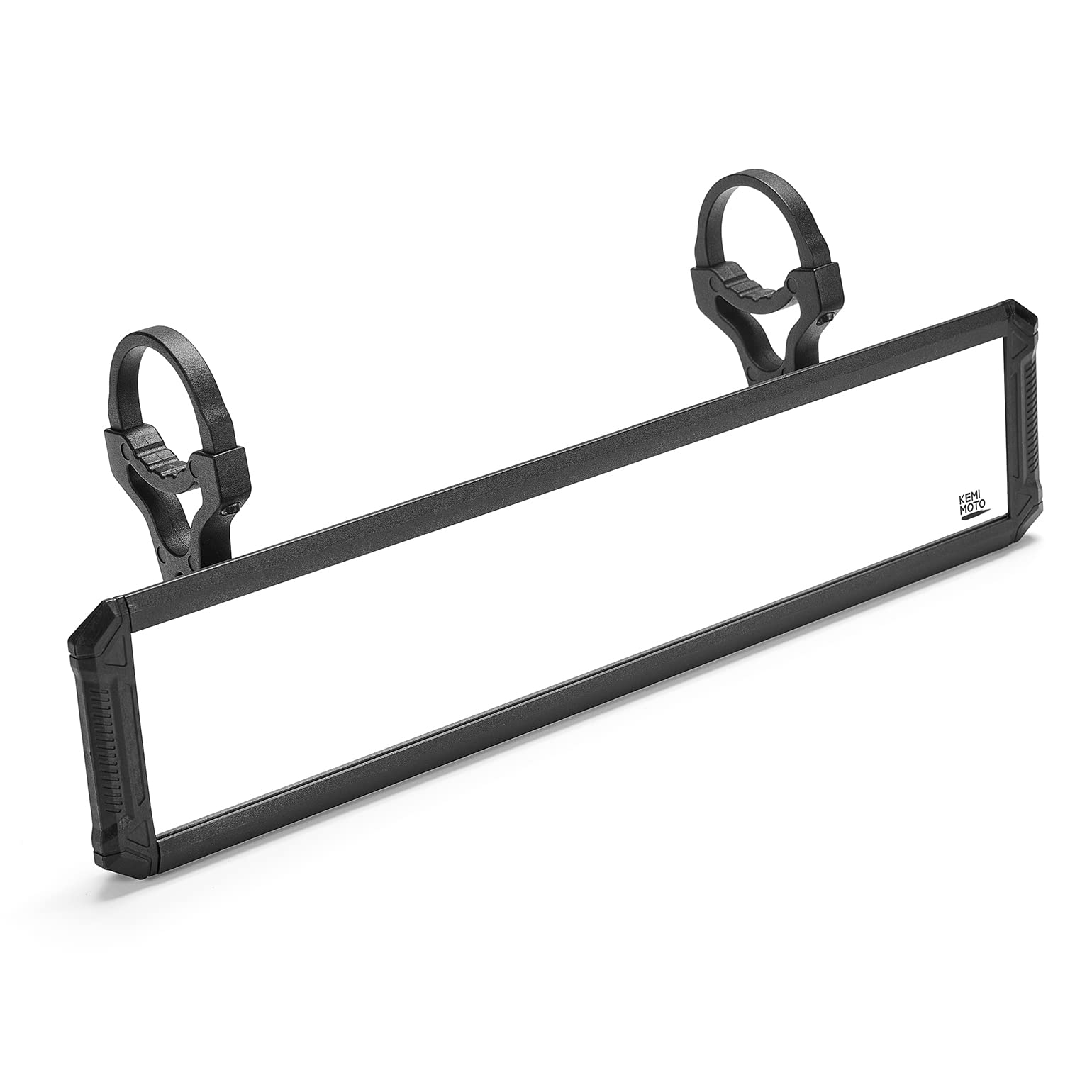 Kemimoto Ultra-Wide UTV Rear View Mirror 15" Sturdy Gear Clamp