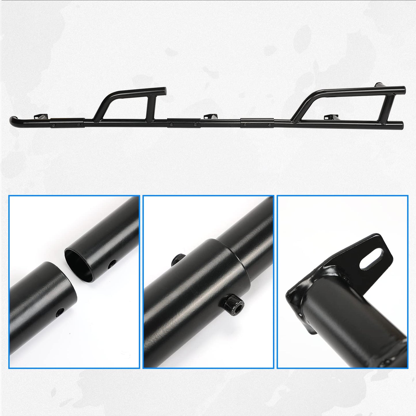 Kemimoto Steel Rock Sliders for Polaris General XP 4 1000