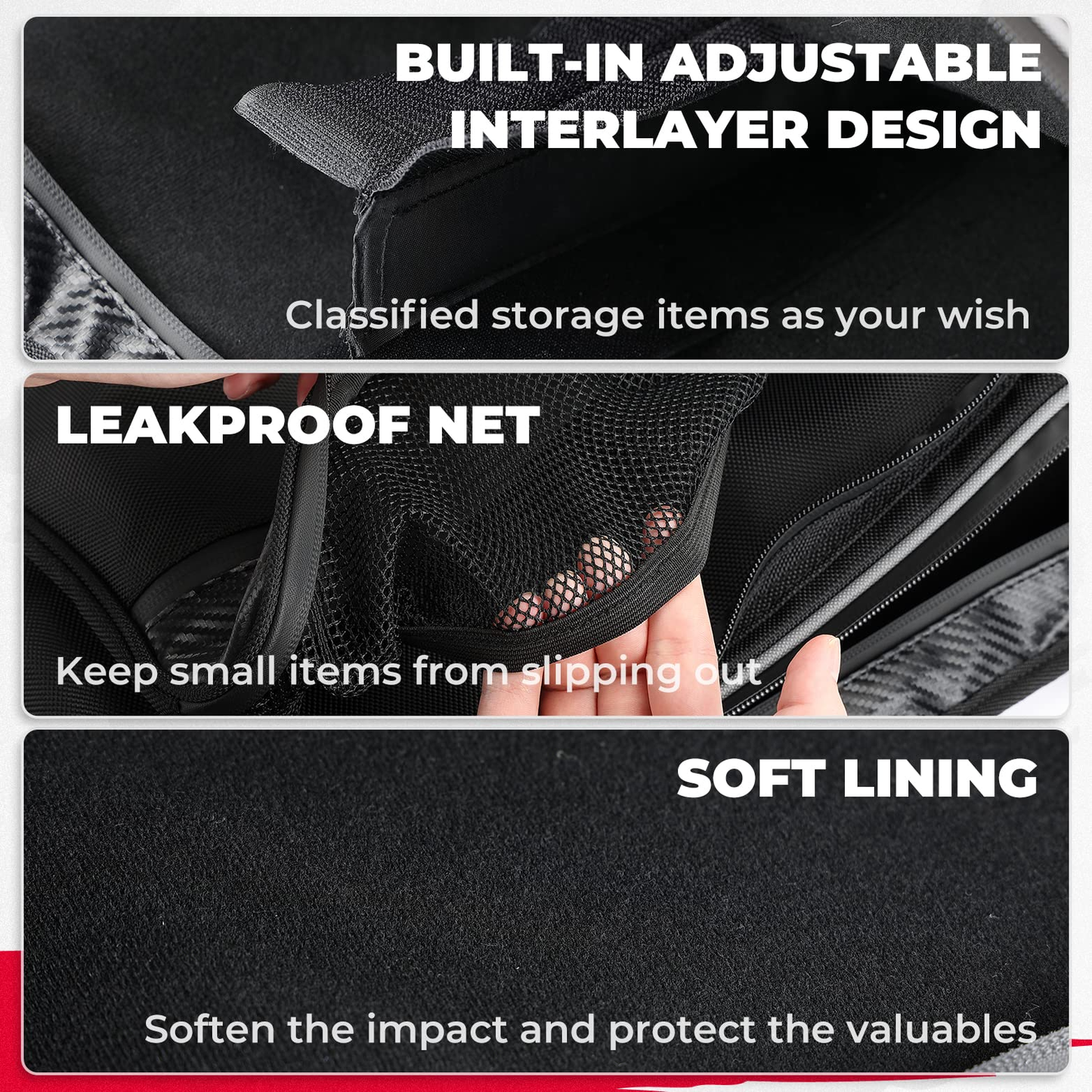 Kemimoto Overhead Roof Bag for CFMOTO ZForce 950 16L Waterproof