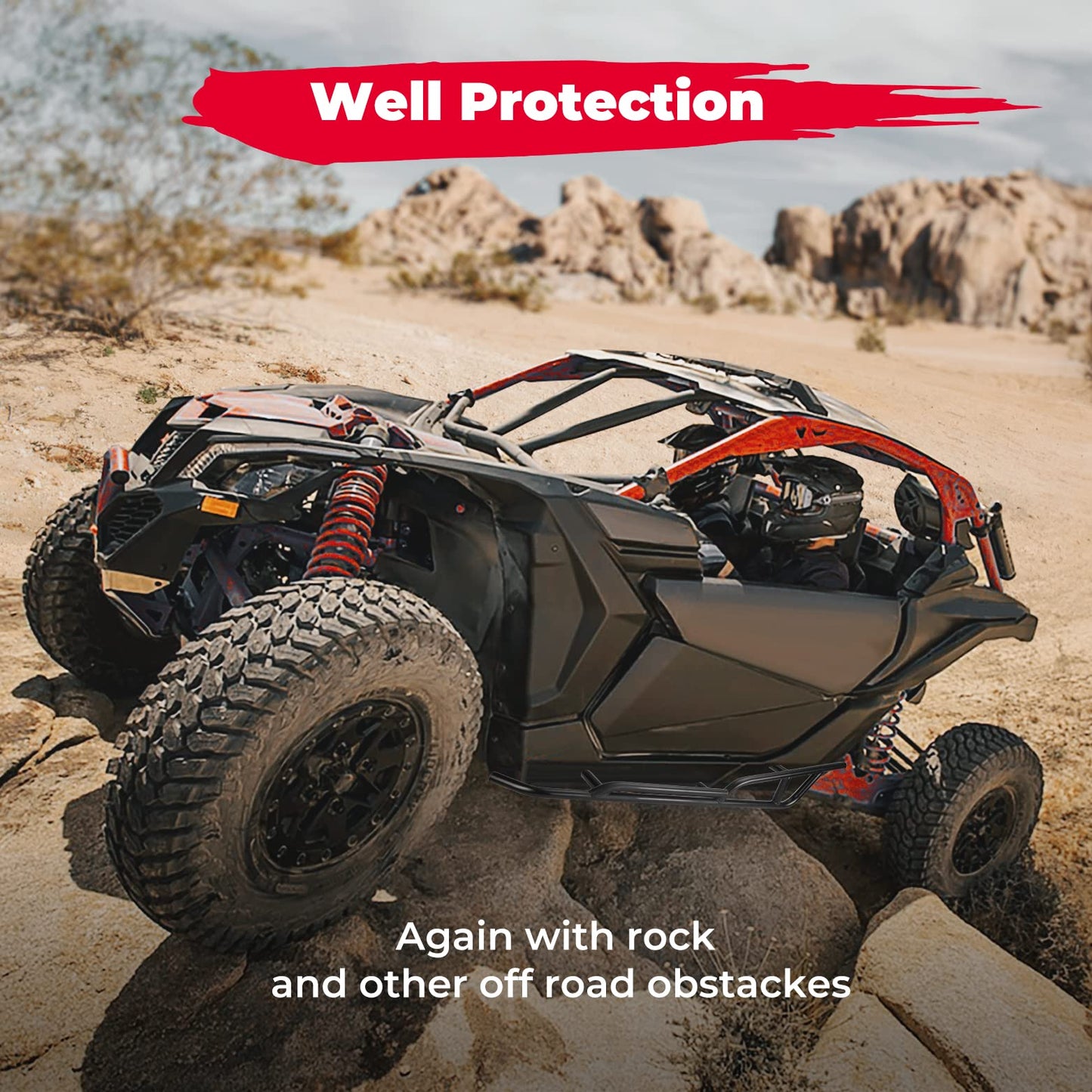Fender Flares & Nerf Bars For Can‑Am Maverick X3