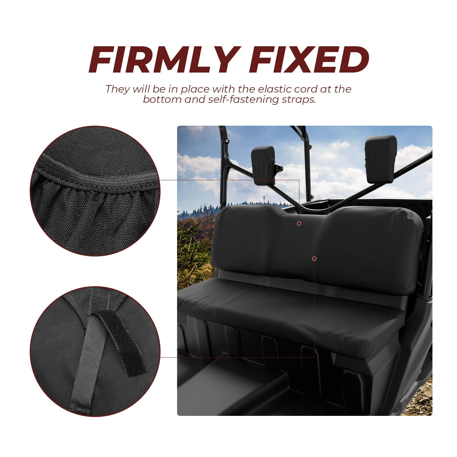 Kemimoto Front Seat Cover for Honda Pioneer 1000/1000-5 2016-2025
