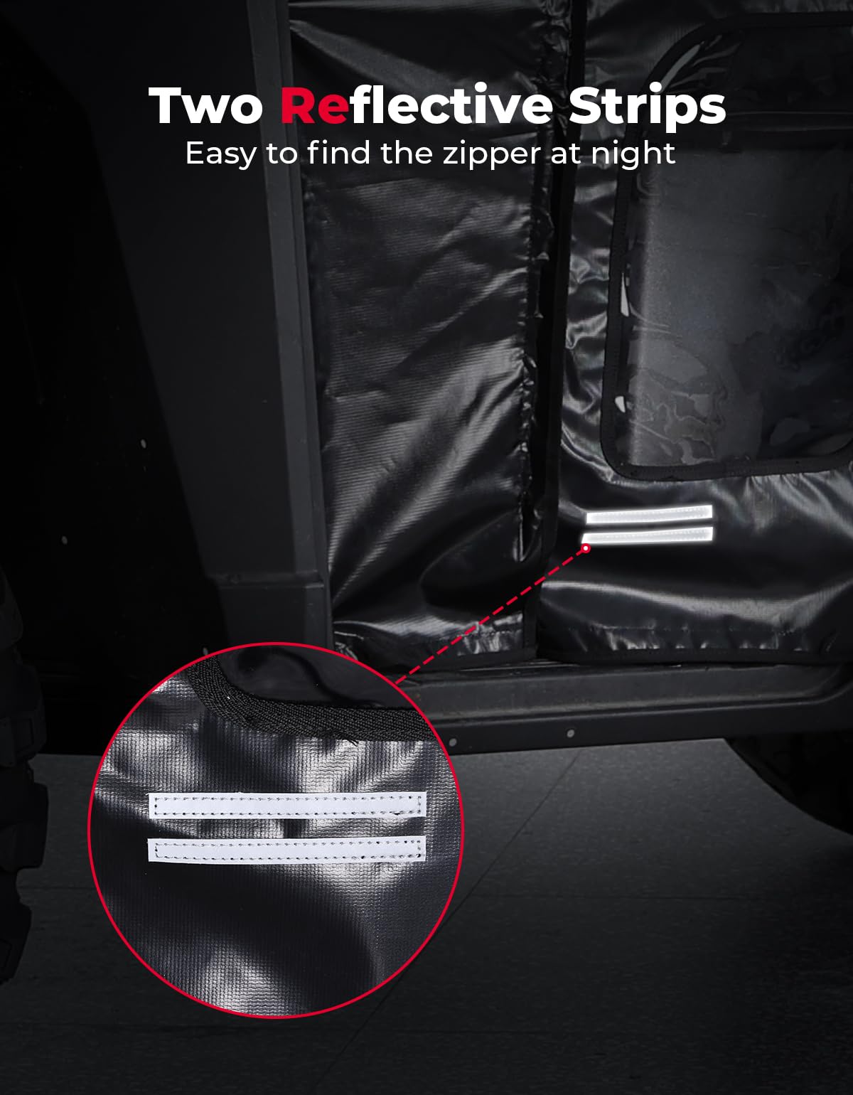 UTV Cab Enclosure Upper Doors for Ranger XP 1000 (2017-2025)