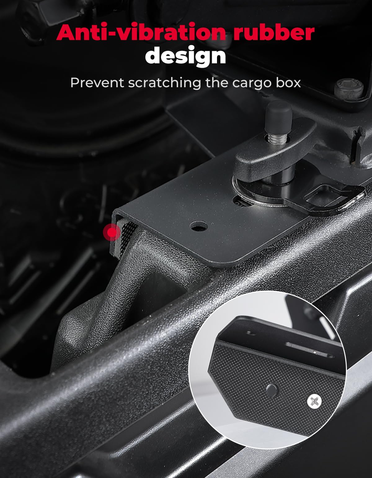 Kemimoto Spare Tire Holder for Can‑Am Defender UTV