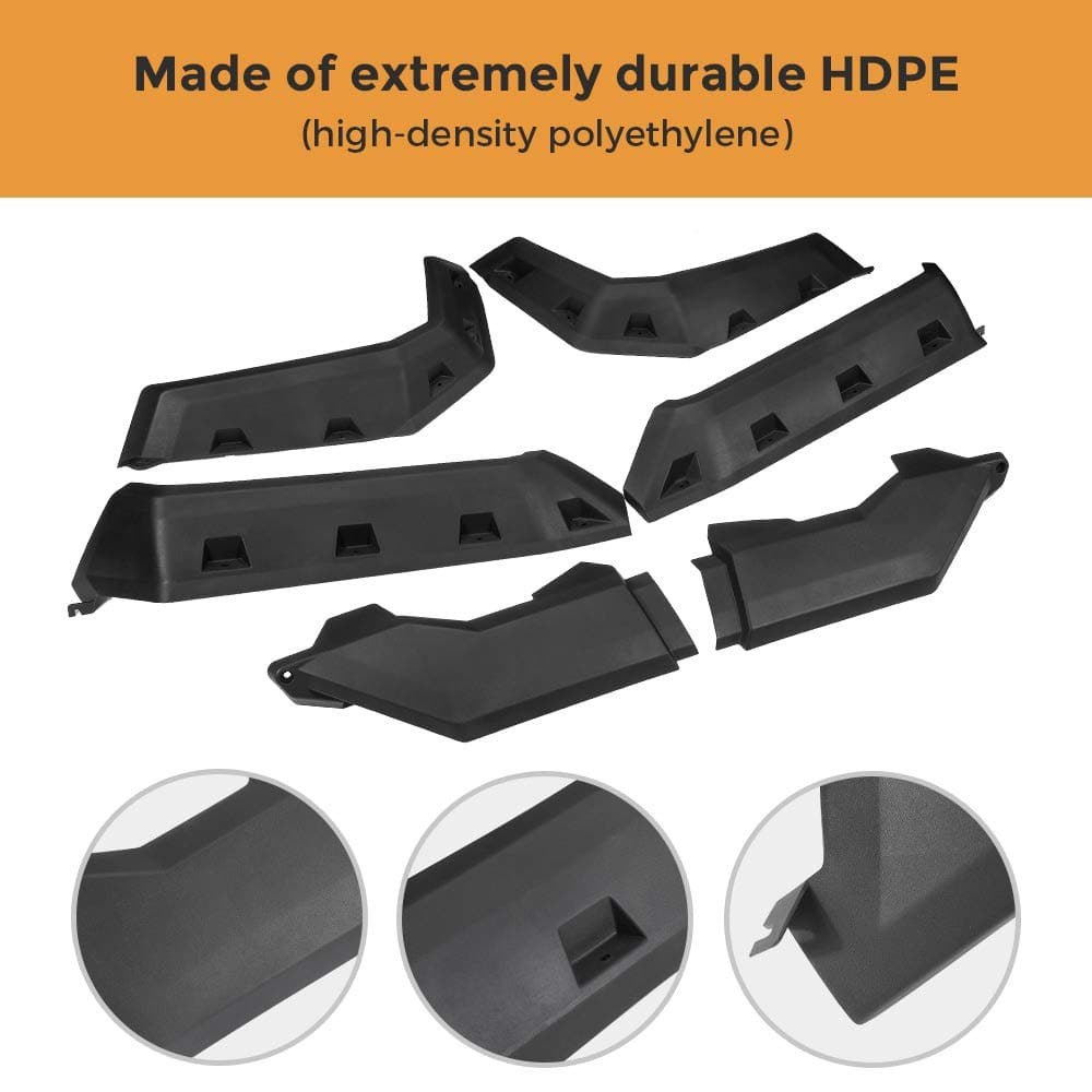 Kemimoto Fender Flares for Can‑Am Defender Extended Mud Guards
