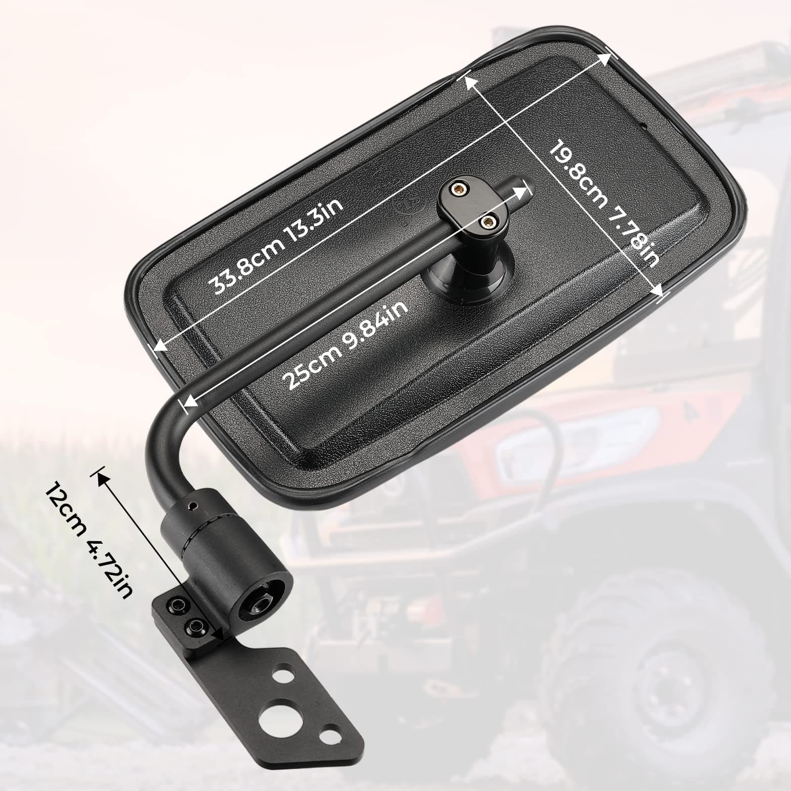 Kemimoto Side View Mirrors for Kubota RTV X1100C