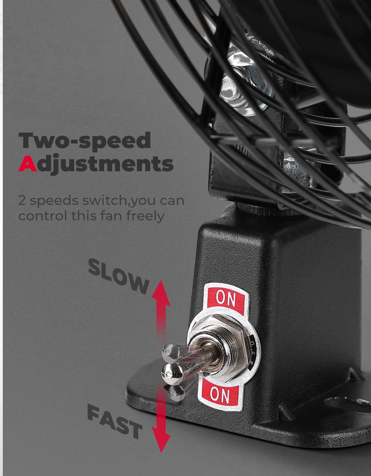 UTV 12V 8" Cooling Fan for Car, Truck, RV
