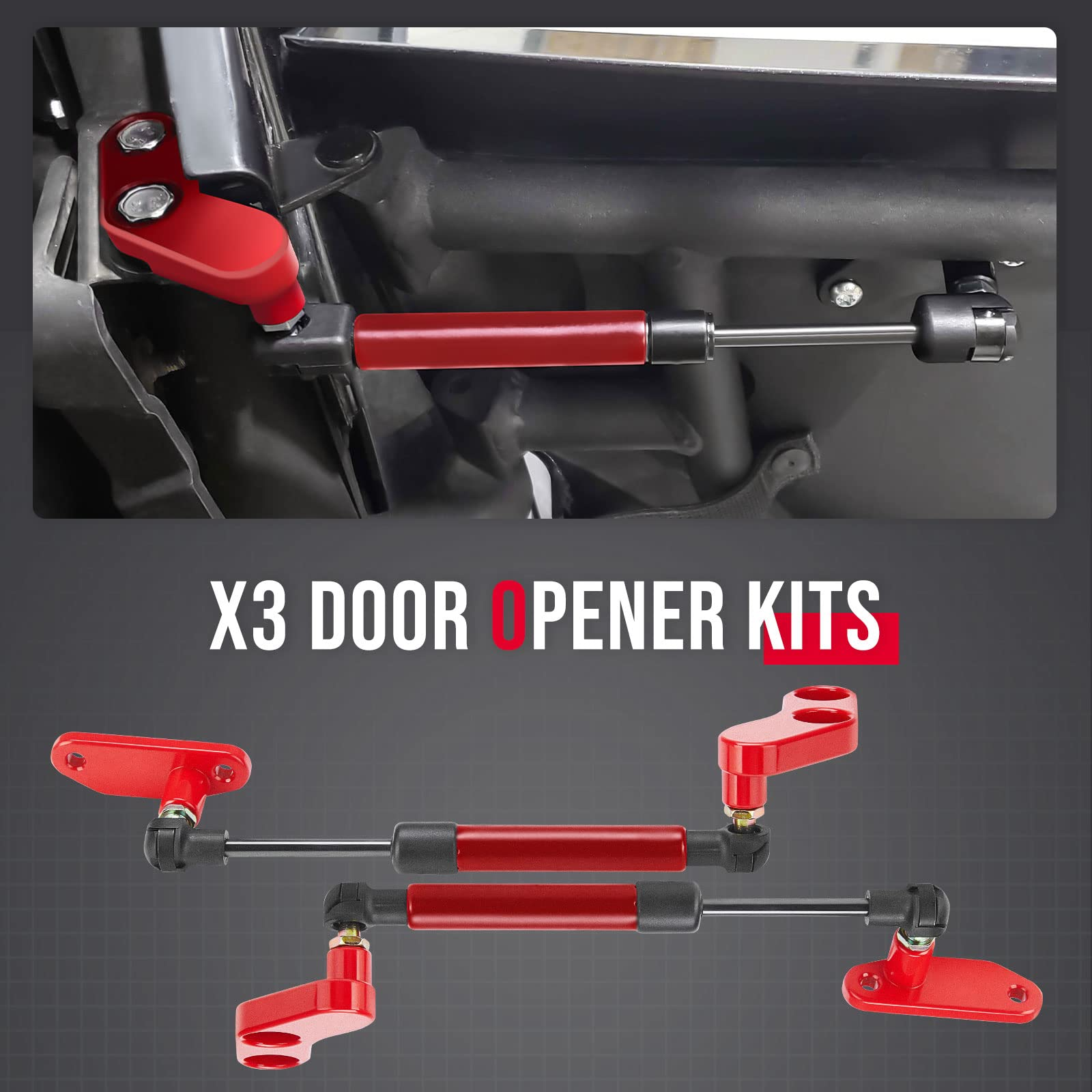 Kemimoto Door Opener Kit for Can-Am Maverick X3/X3 Max