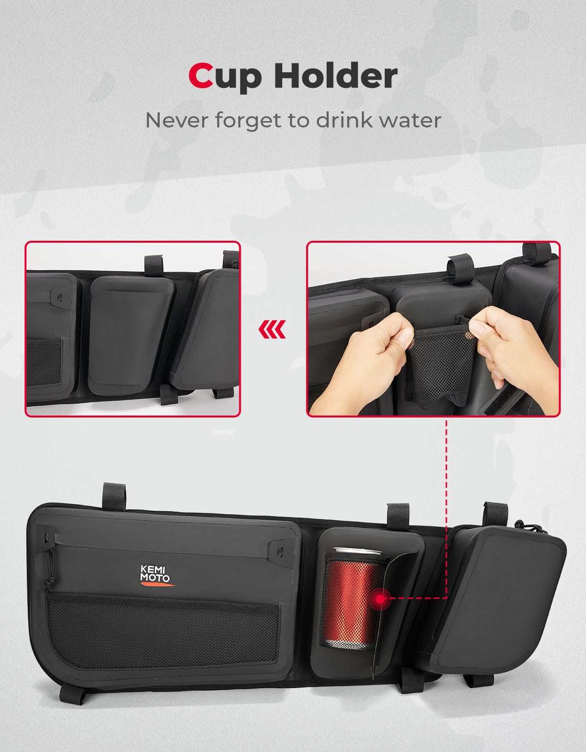 Update Water-repellent Door Bags for Can-Am Maverick X3/MAX