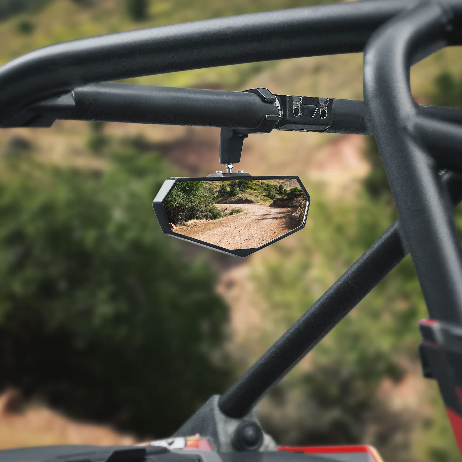 UTV Rear View Mirror for 1.6"-2" Roll Bar Cages