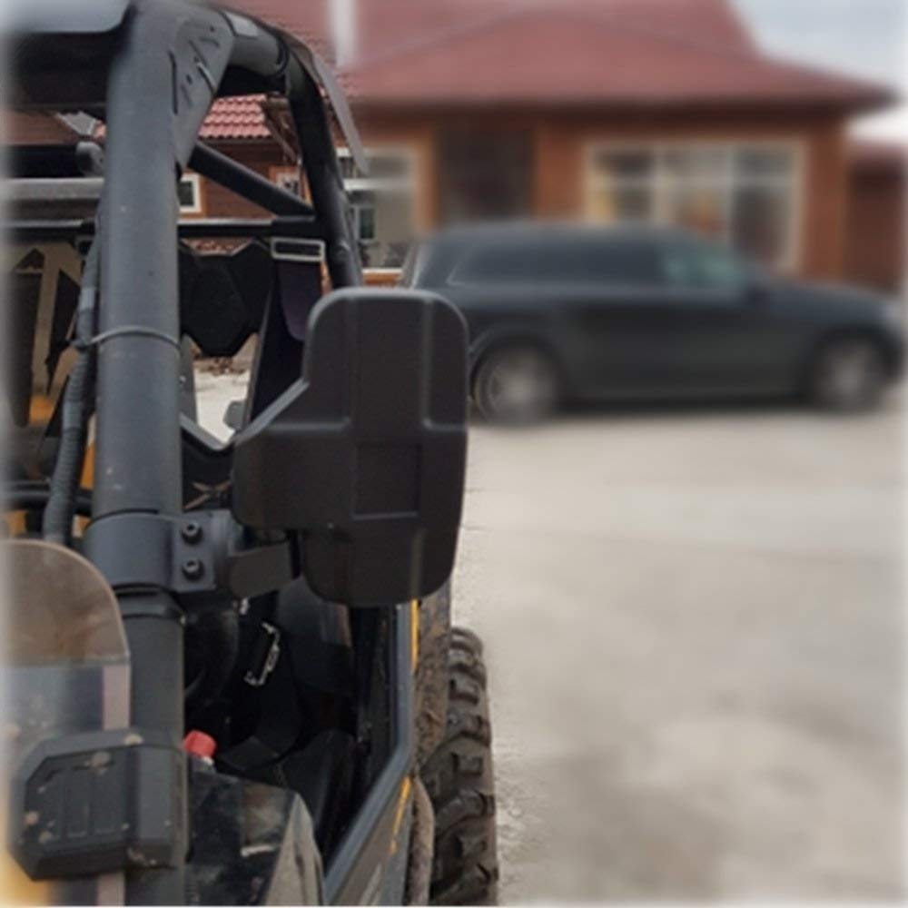 Kemimoto 360° Adjustable Side Mirrors for Can‑Am Maverick X3/RZR
