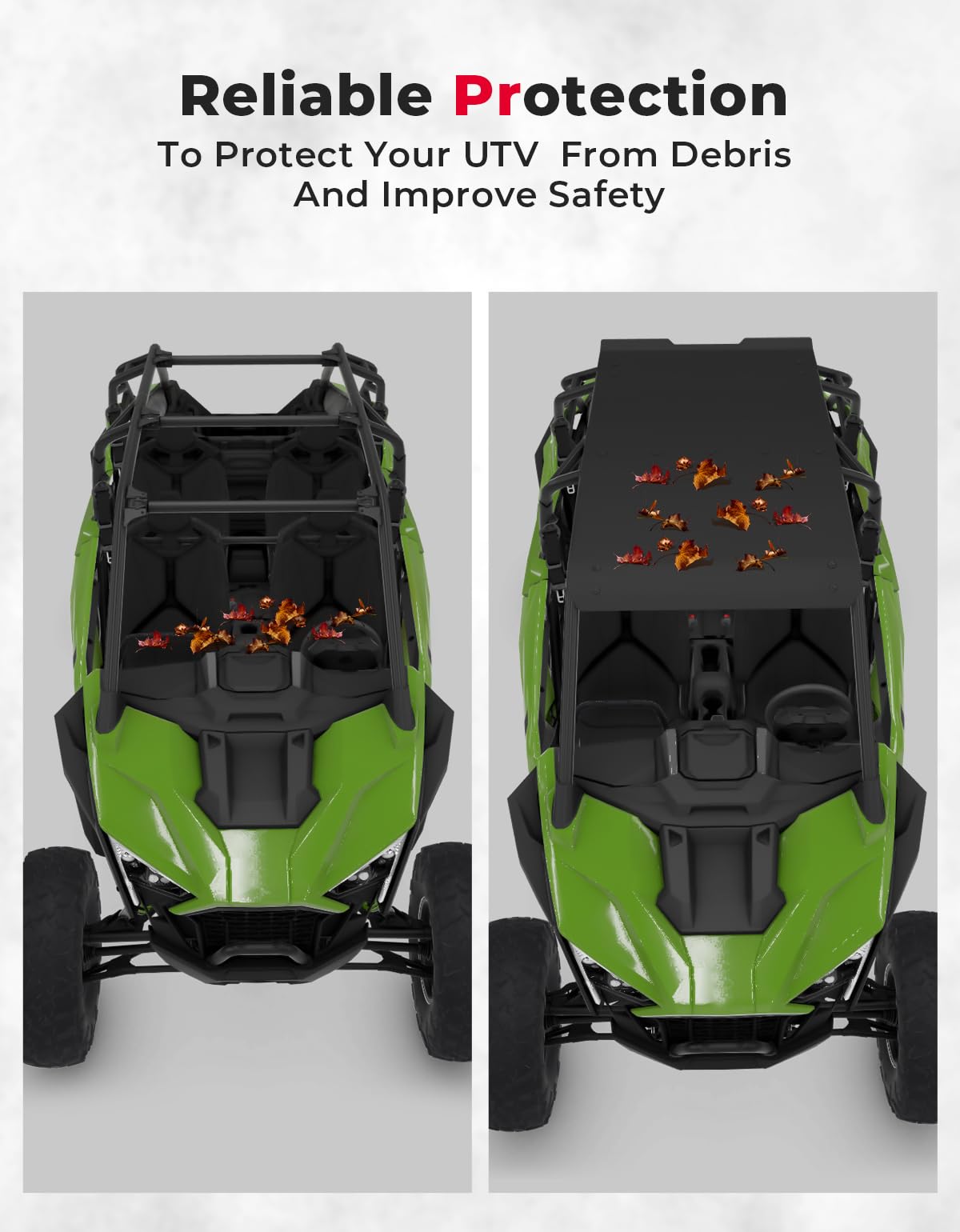 Kemimoto Aluminum Roof for RZR PRO XP4/ Turbo R4 2020-2024