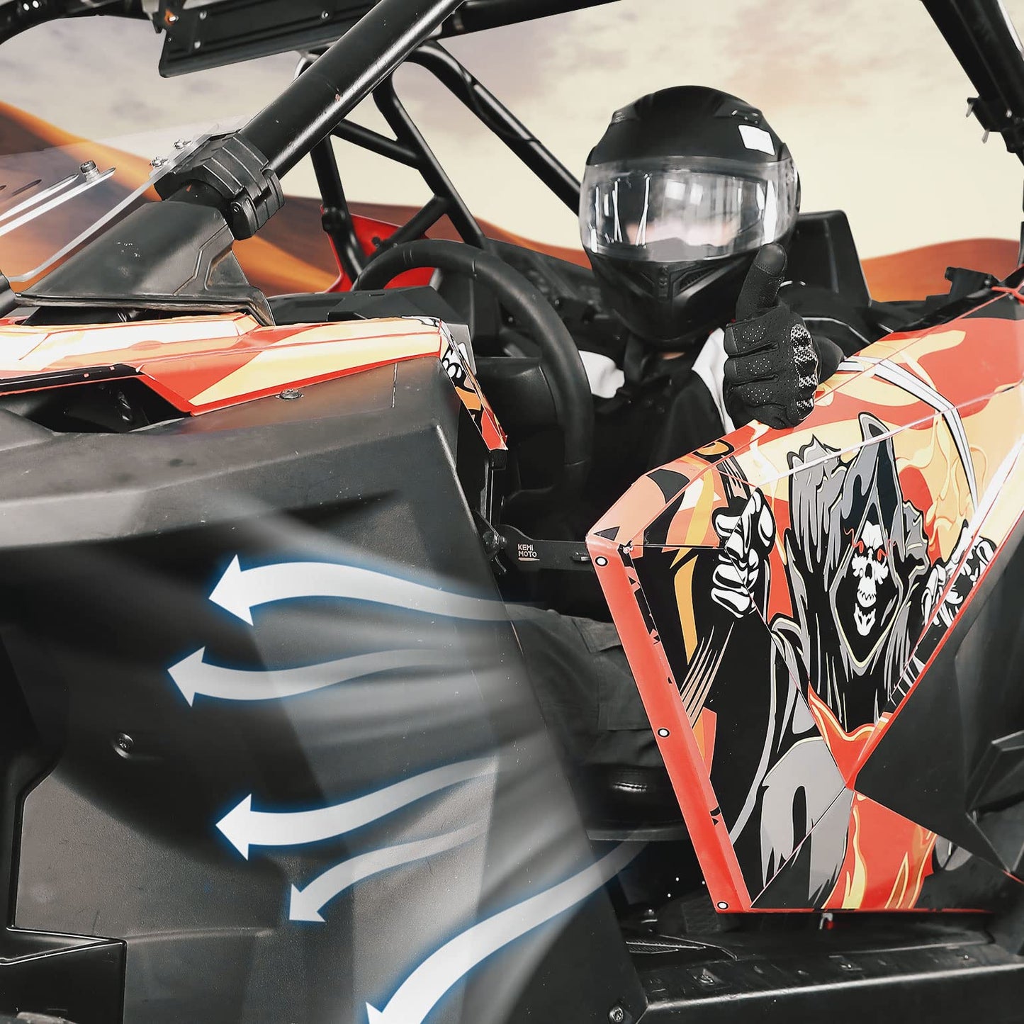 4.5" Door Latches for RZR/ General/ Turbo 2020-2025