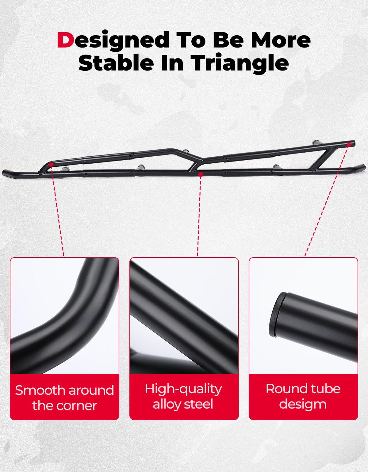 Kemimoto Heavy-Duty Steel Nerf Bars for Can‑Am Maverick X3 MAX