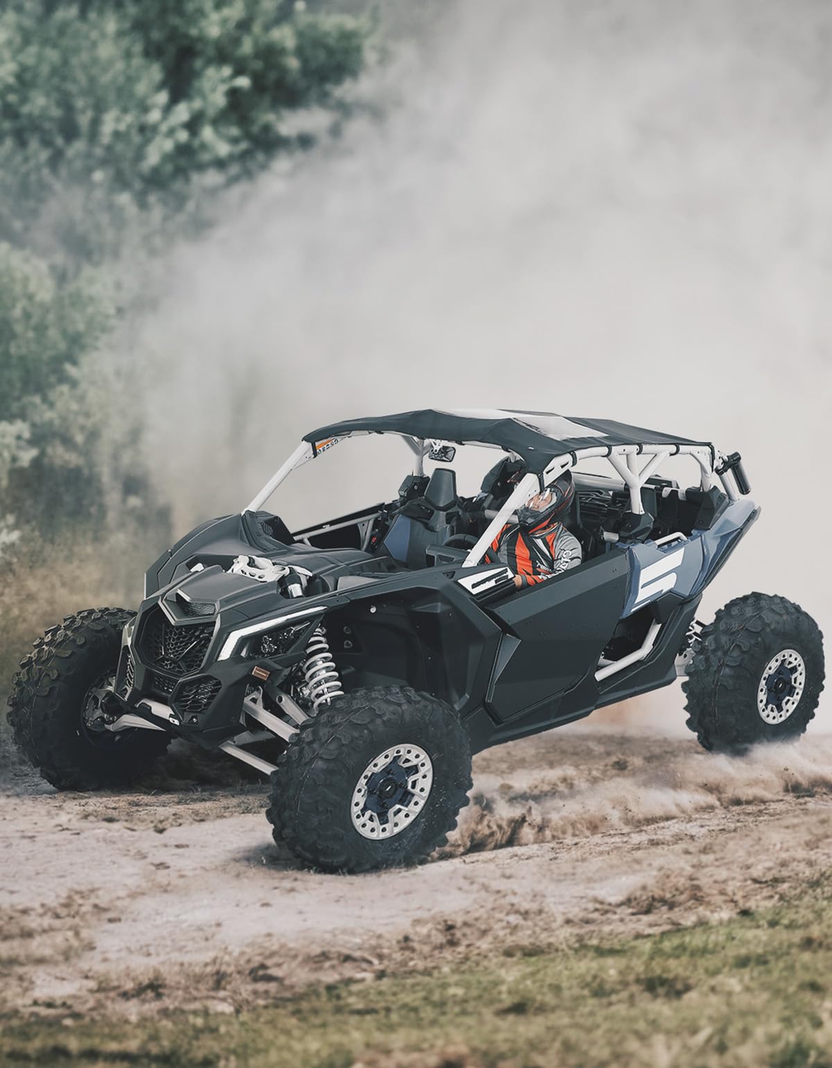 Kemimoto Canvas Soft Rooftop Waterproof for Can‑Am Maverick X3 Max