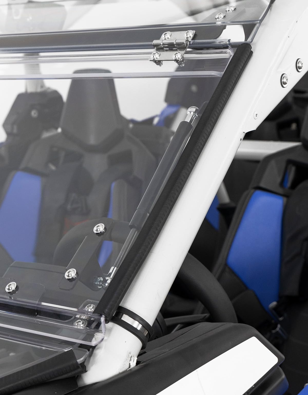 Kemimoto Scratch Resistant Flip Windshield 1/4" Polycarbonate for Maverick X3
