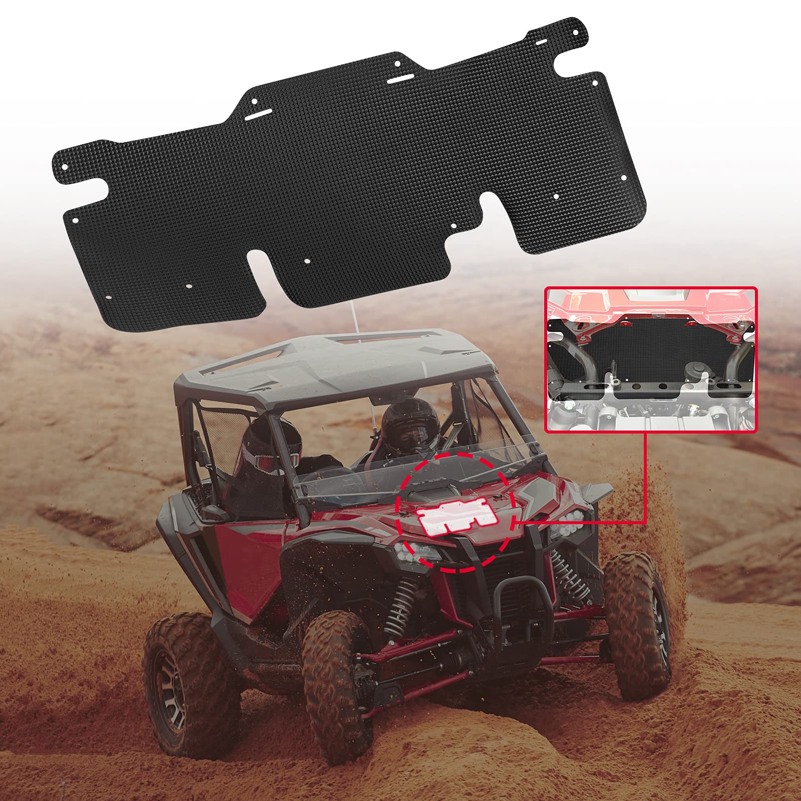 Fender Flares Mud Flaps For Talon 1000r 1000x 1000x-4