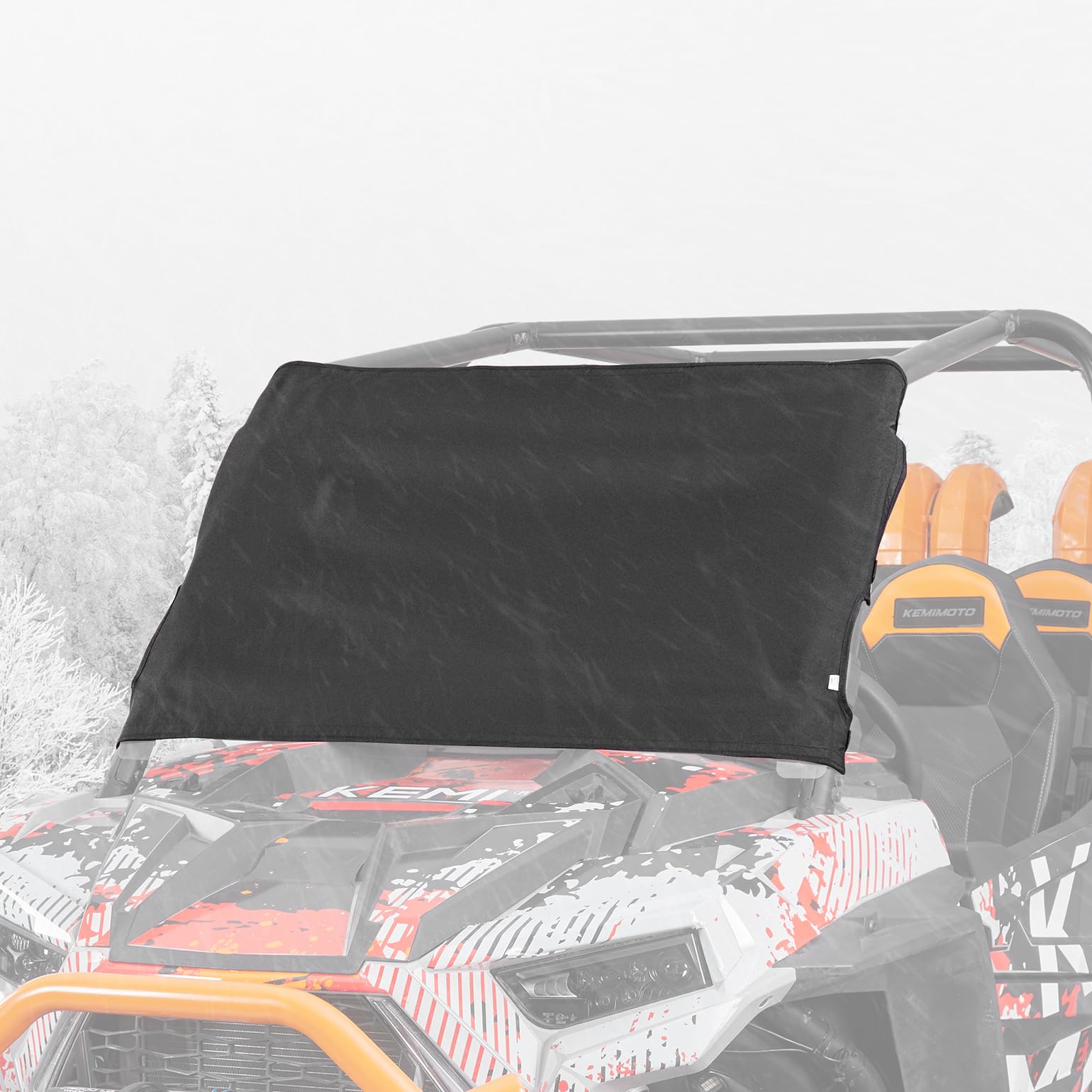 Kemimoto Windshield Cover for Polaris RZR XP 1000 Turbo