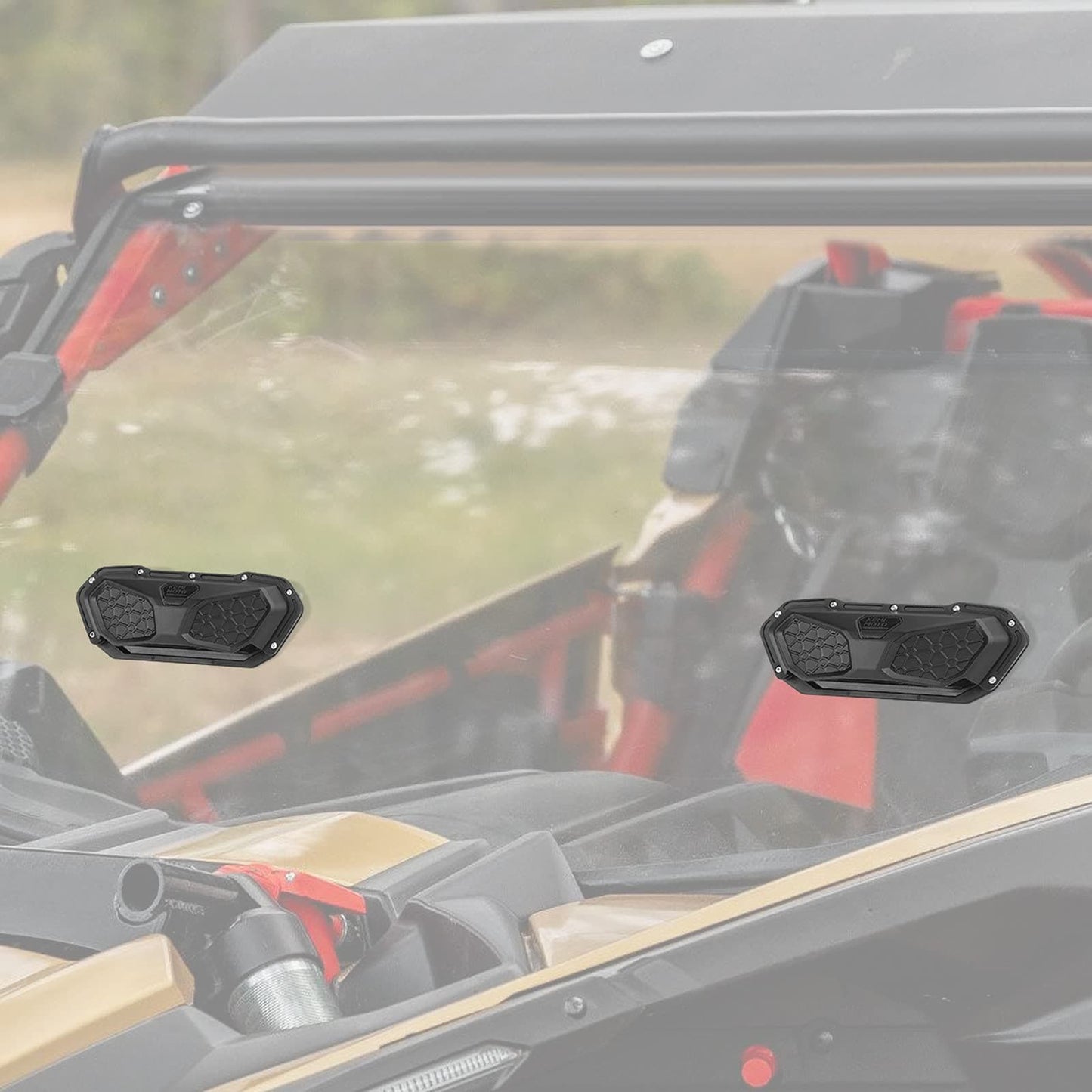 UTV Windshield Vent Kit for Polycarbonate Windshield