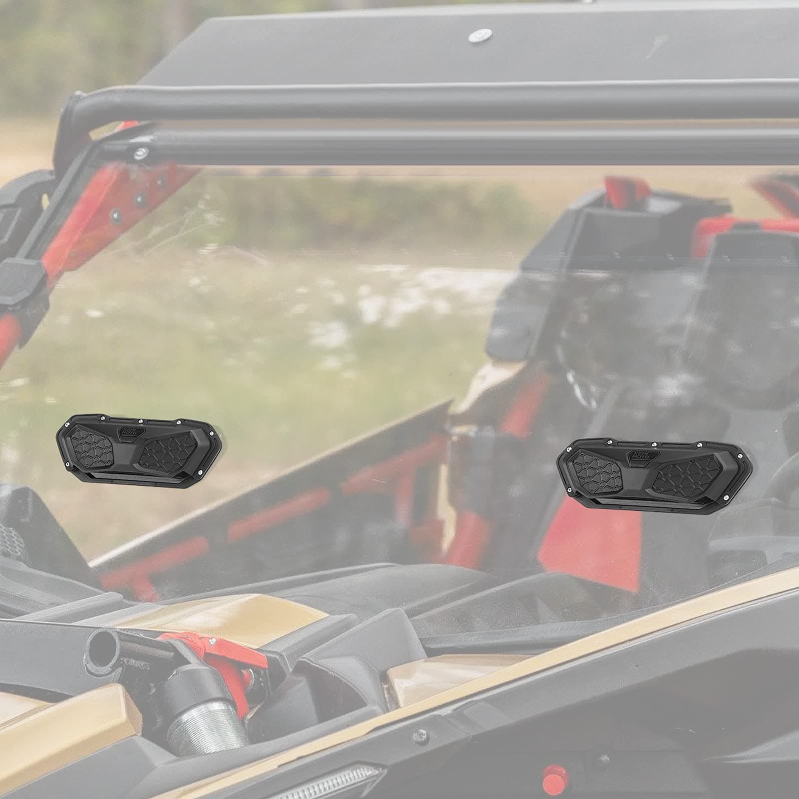 UTV Windshield Vent Kit for Polycarbonate Windshield