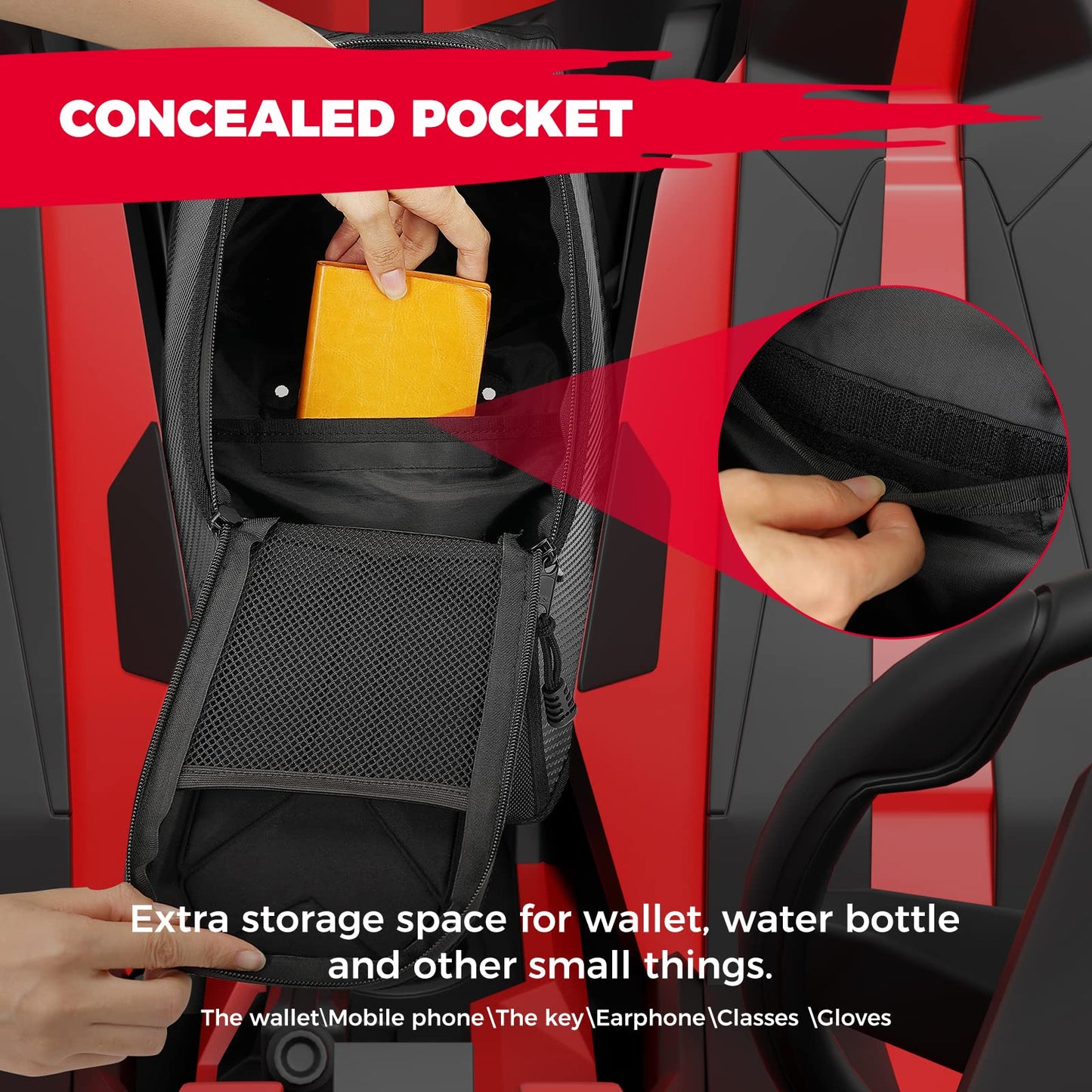 Kemimoto Full Cover & Center Console Bag for Polaris Slingshot