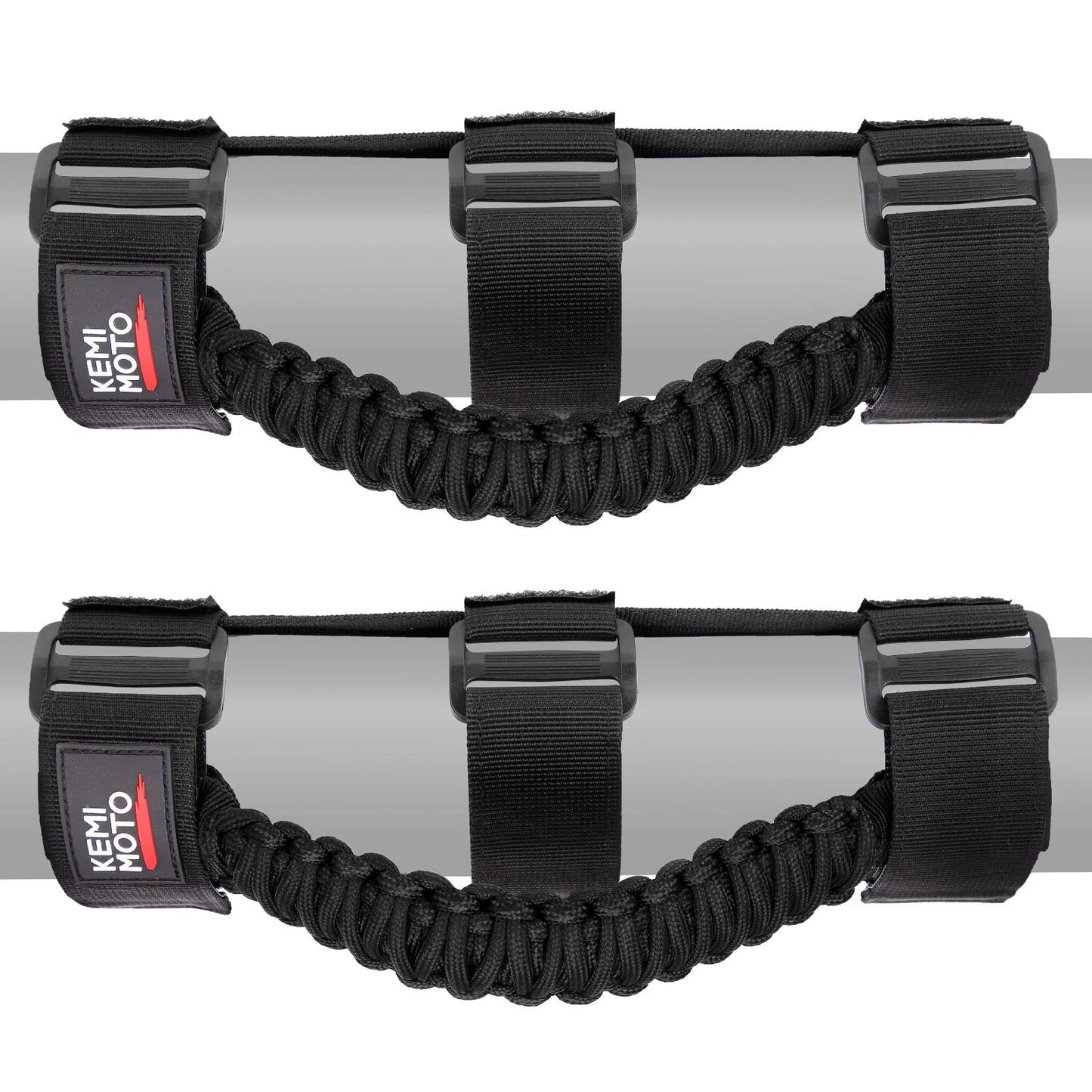 Kemimoto Heavy Duty UTV Grab Handles for 1.5‑2″ Roll Bar