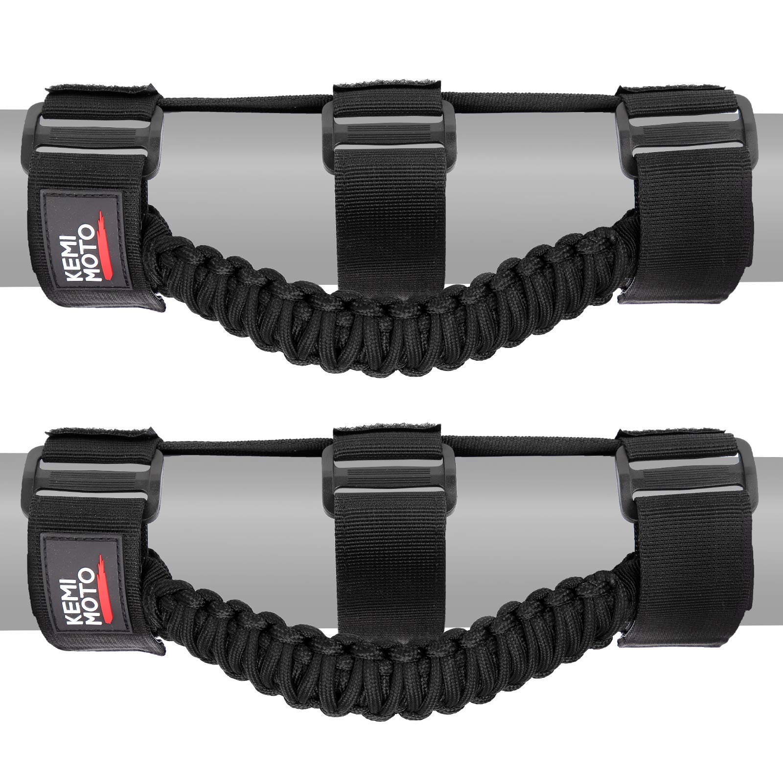 Kemimoto Heavy Duty UTV Grab Handles for 1.5‑2″ Roll Bar