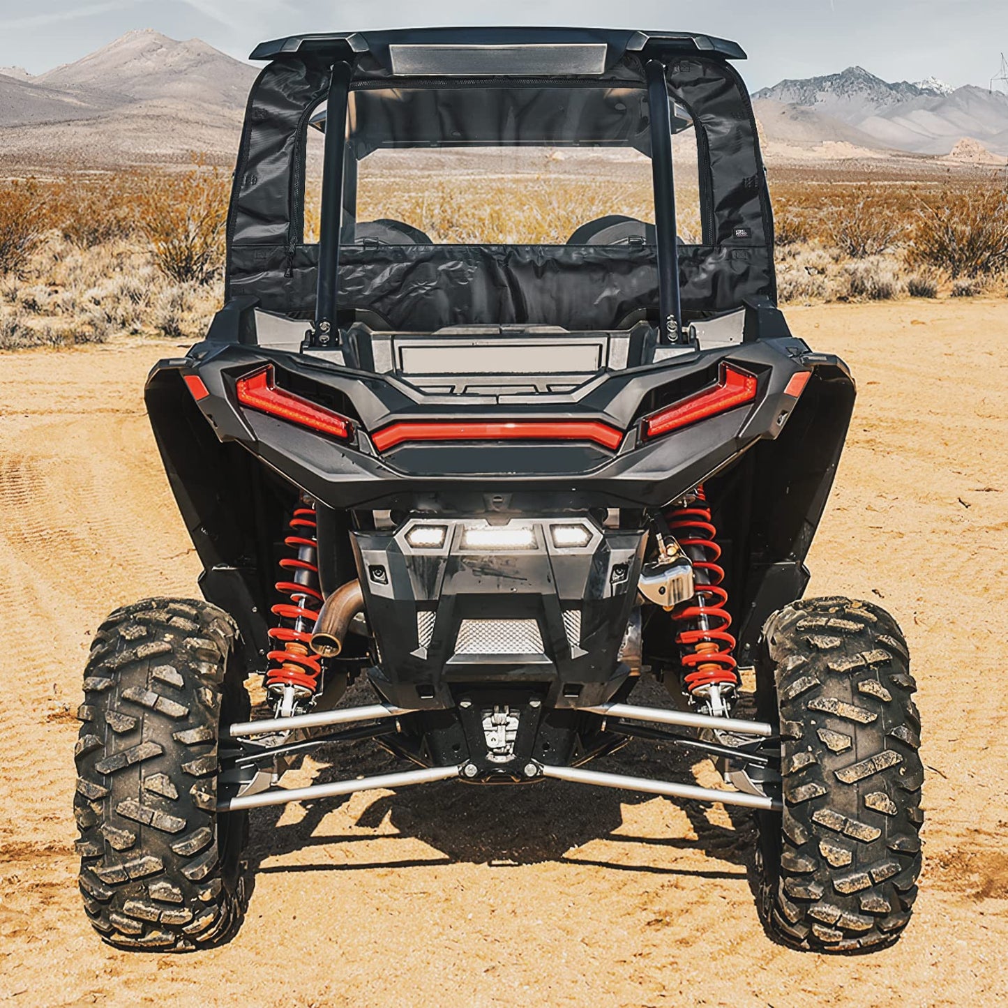 Kemimoto Soft Rear Windshield for Polaris RZR XP 1000/4 2014-2023
