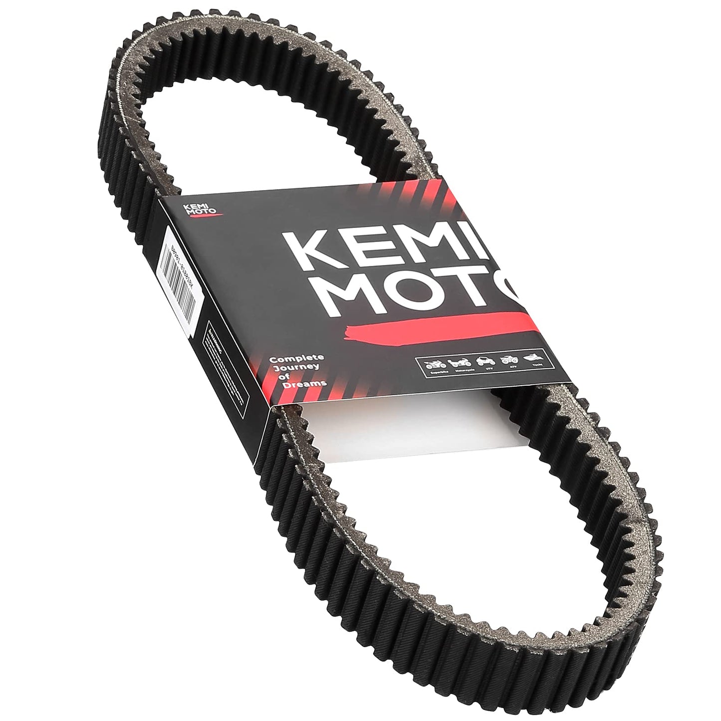 Kemimoto Drive Belt High‑Performance CVT Black for Can‑Am Maverick X3