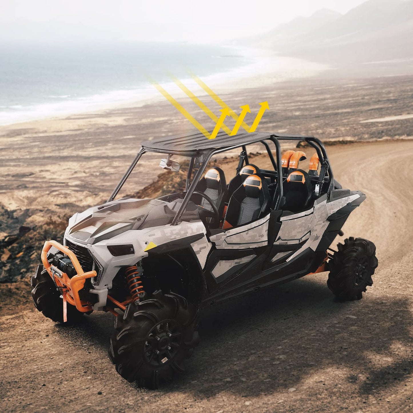 Kemimoto Hard Roof for Polaris RZR XP4 1000 Turbo