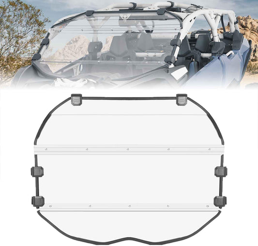 3-Piece PC Front Full Windshield for Can-Am Maverick X3/MAX