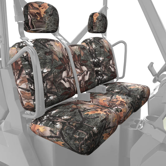 Kemimoto Camouflage UTV Seat Cover for Can-Am Defender