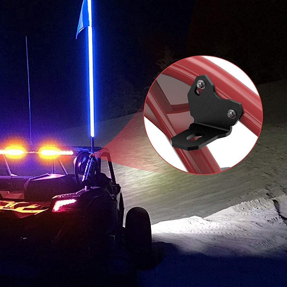 Kemimoto Adjustable Whip Light Mount for Can-Am Maverick X3