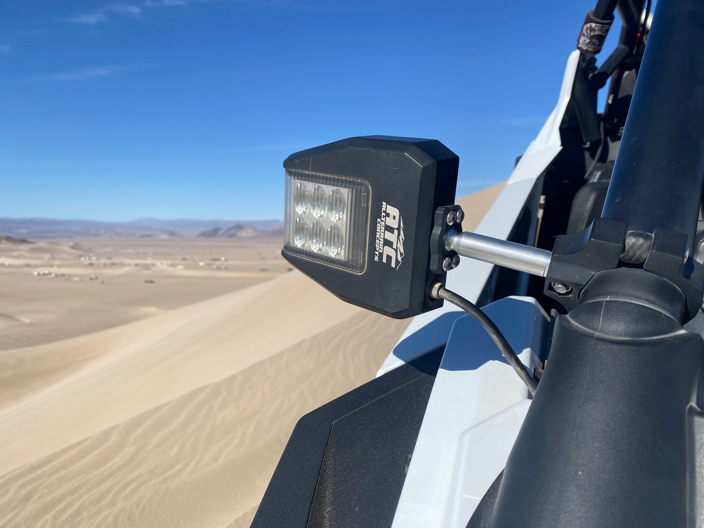 All Terrain Concepts Side-Winder UTV Mirror Billet Aluminum