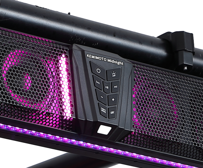 Kemimoto Midnight 60 Sound Bar 500W IP66 Weatherproof