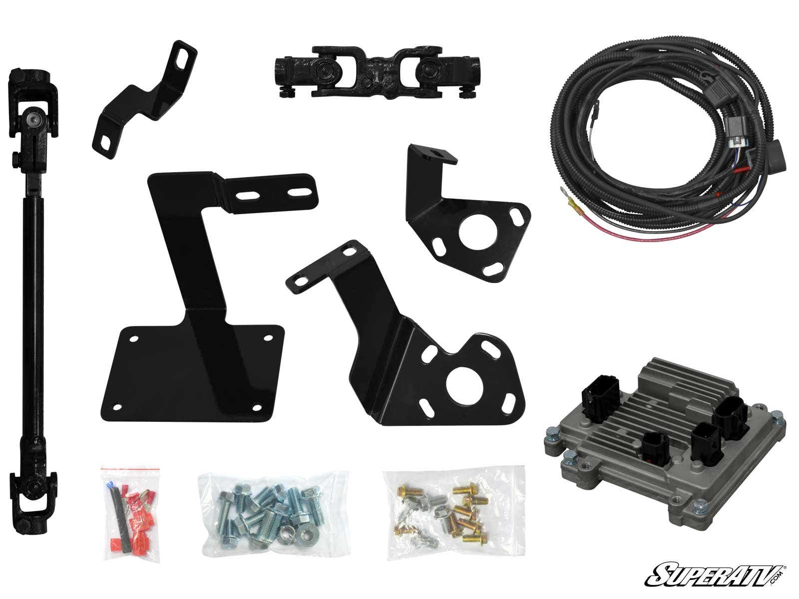 SuperATV Kawasaki Mule FXT Power Steering Kit EZ-STEER